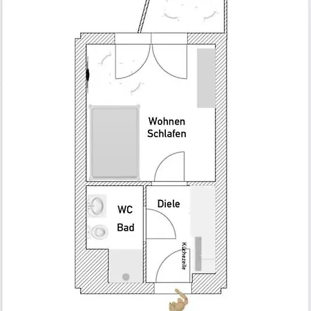 Lejlighed - Luxus Lift & Parken -naehe Dus & Dortmund & Koeln & Essen